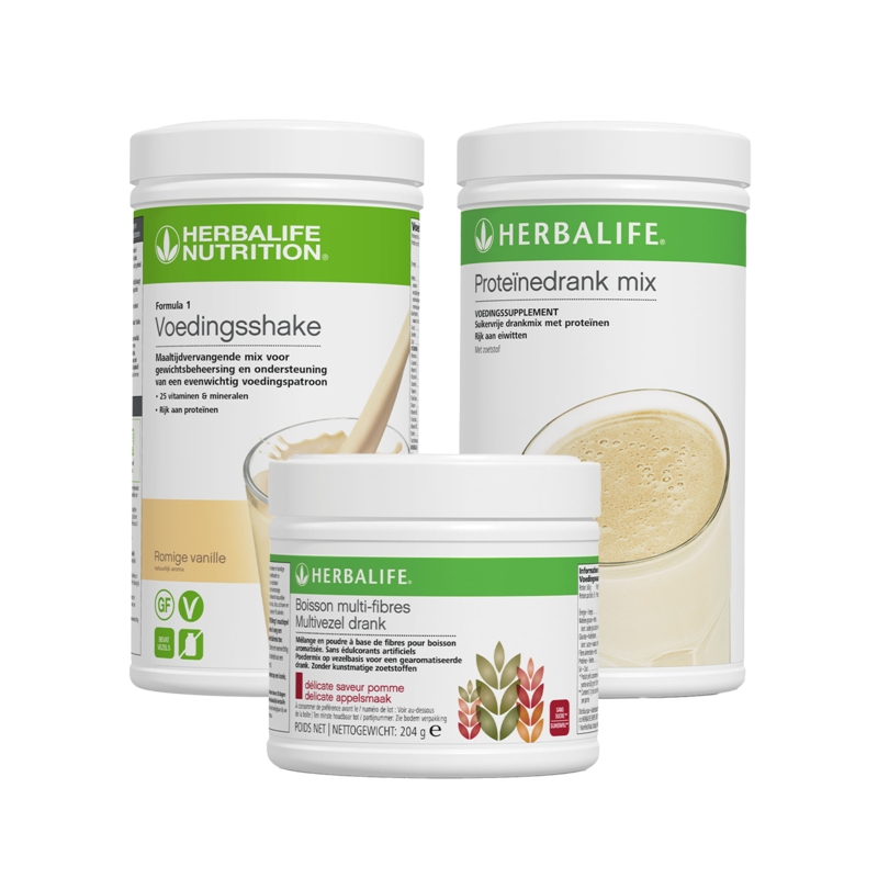 All-in-one-Shake - Formula 1 romige vanille, Proteïnedrank mix en Multivezel drank